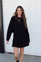 Starry City Skirt Set