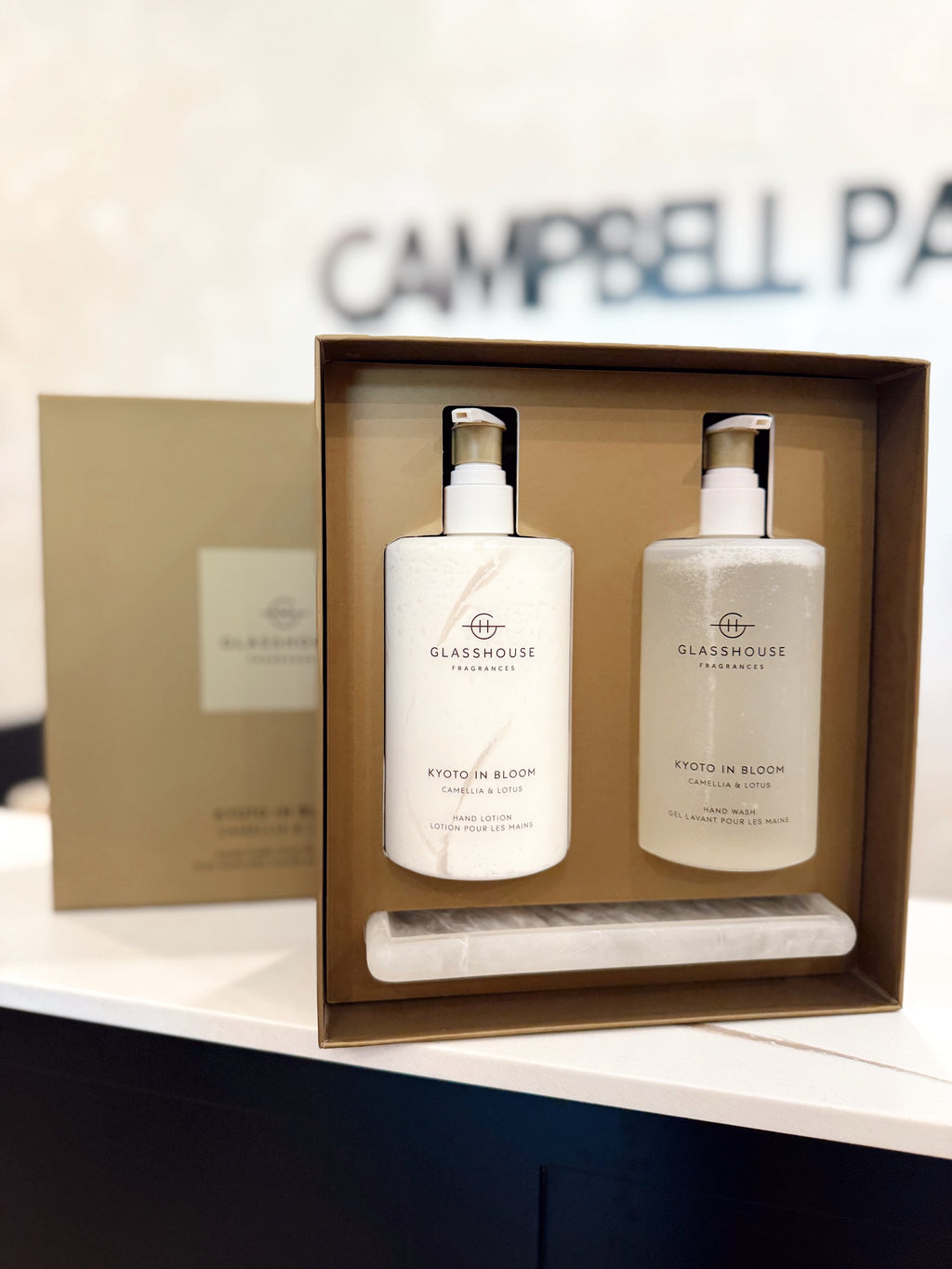 GlassHouse Hand Care Duo with Tray Gift Box