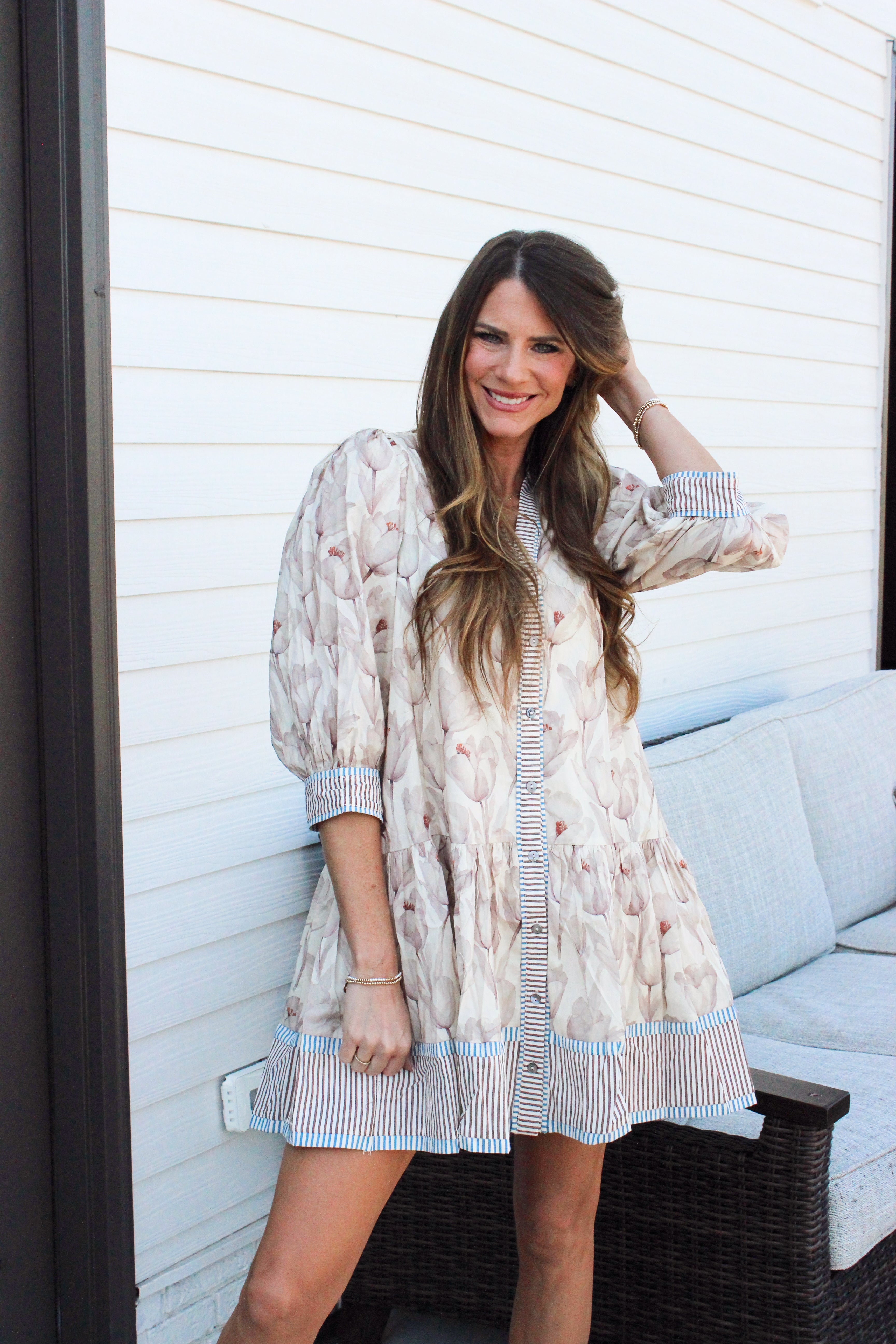 Florally Invited to Fall Dress