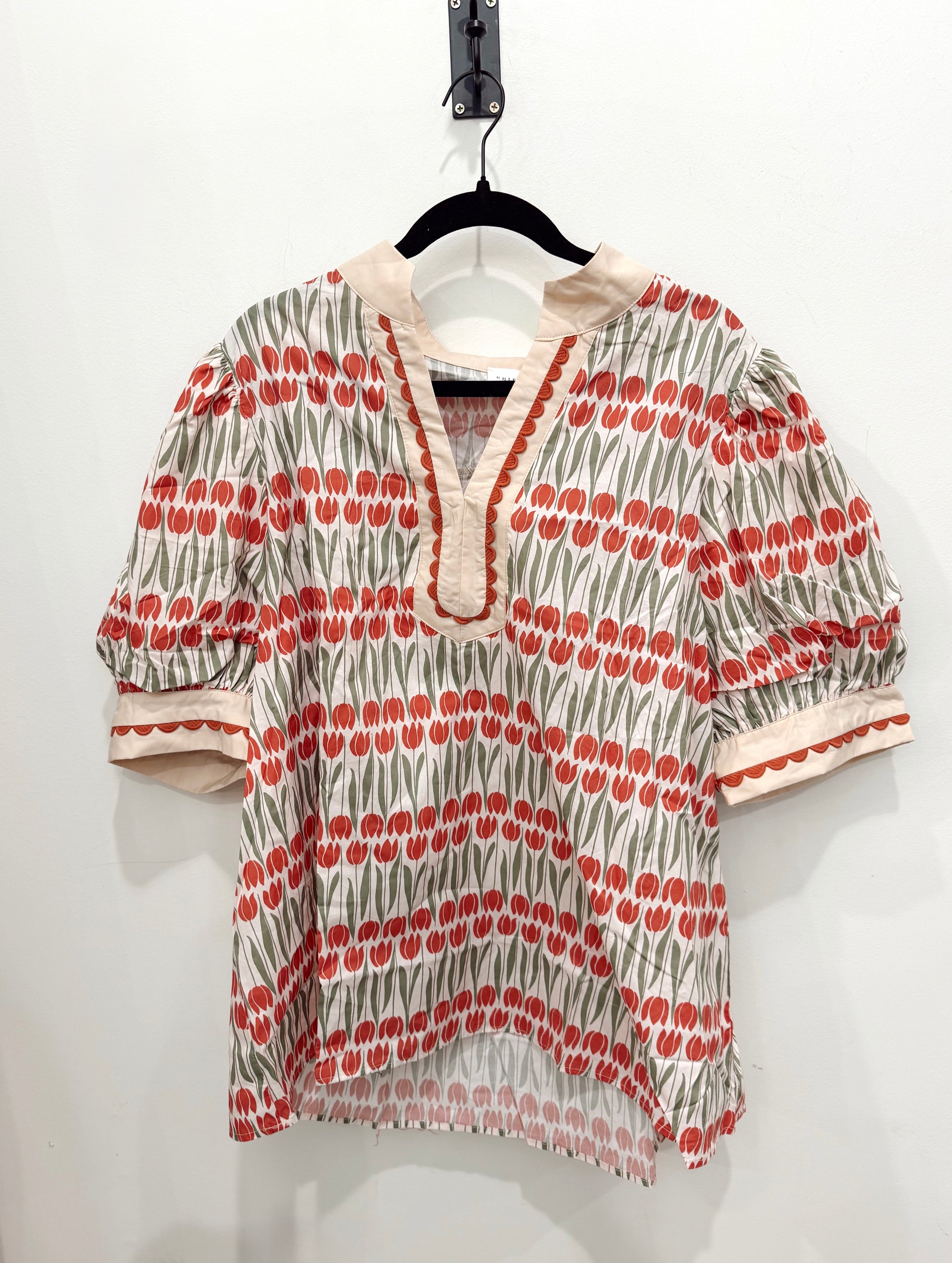 Tulips in September Plus Blouse