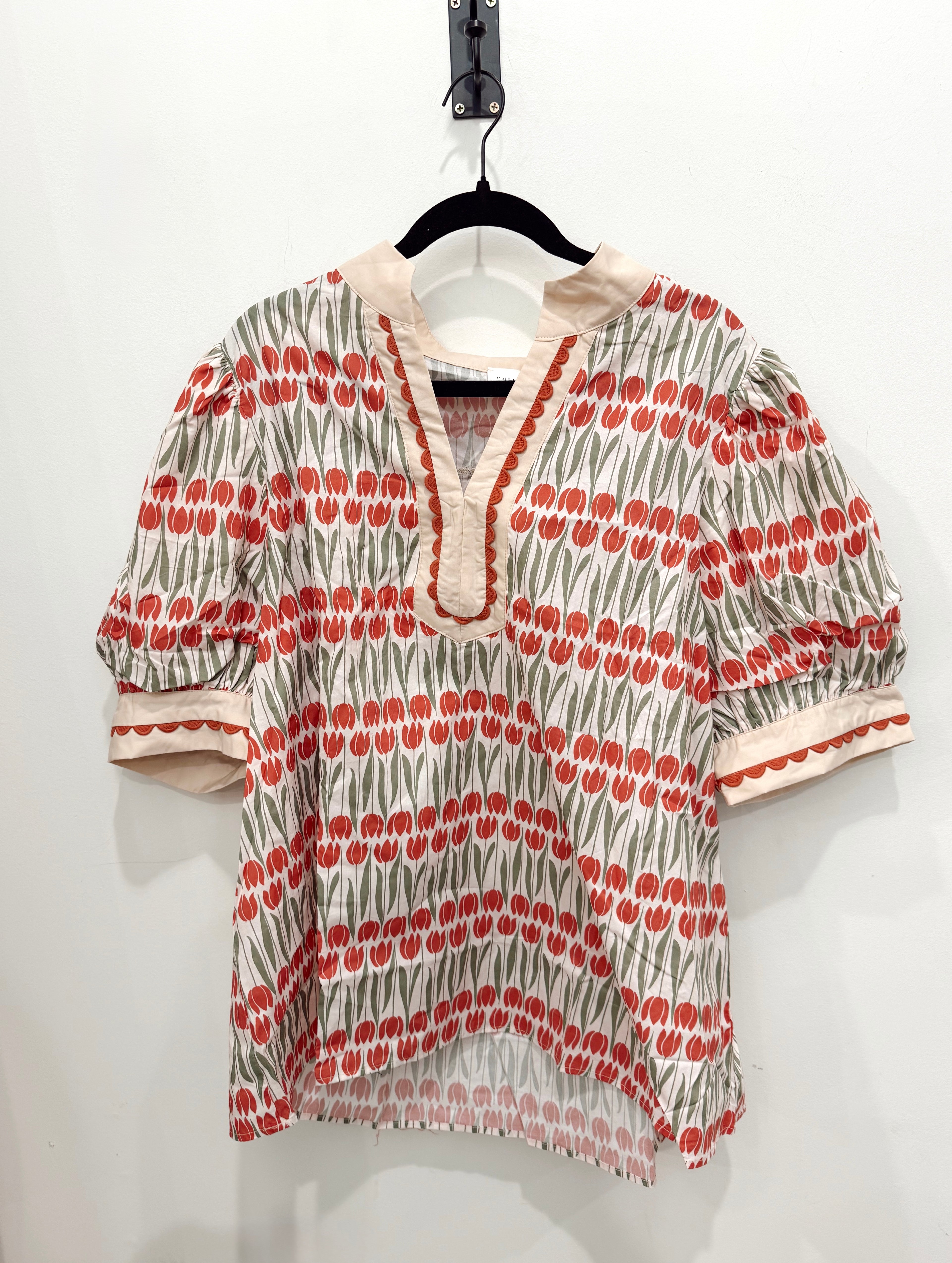 Tulips in September Plus Blouse