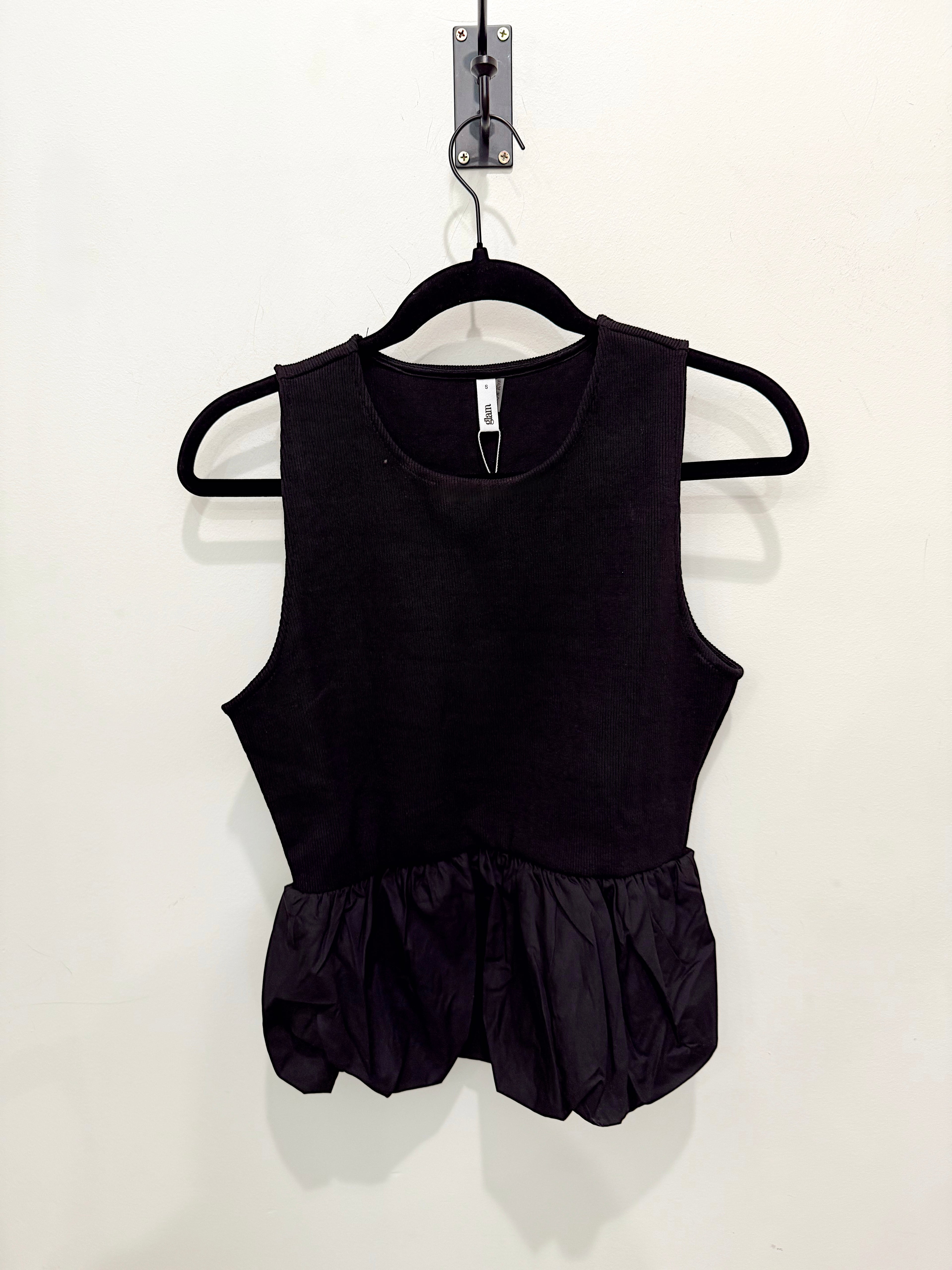 First Down Peplum Top