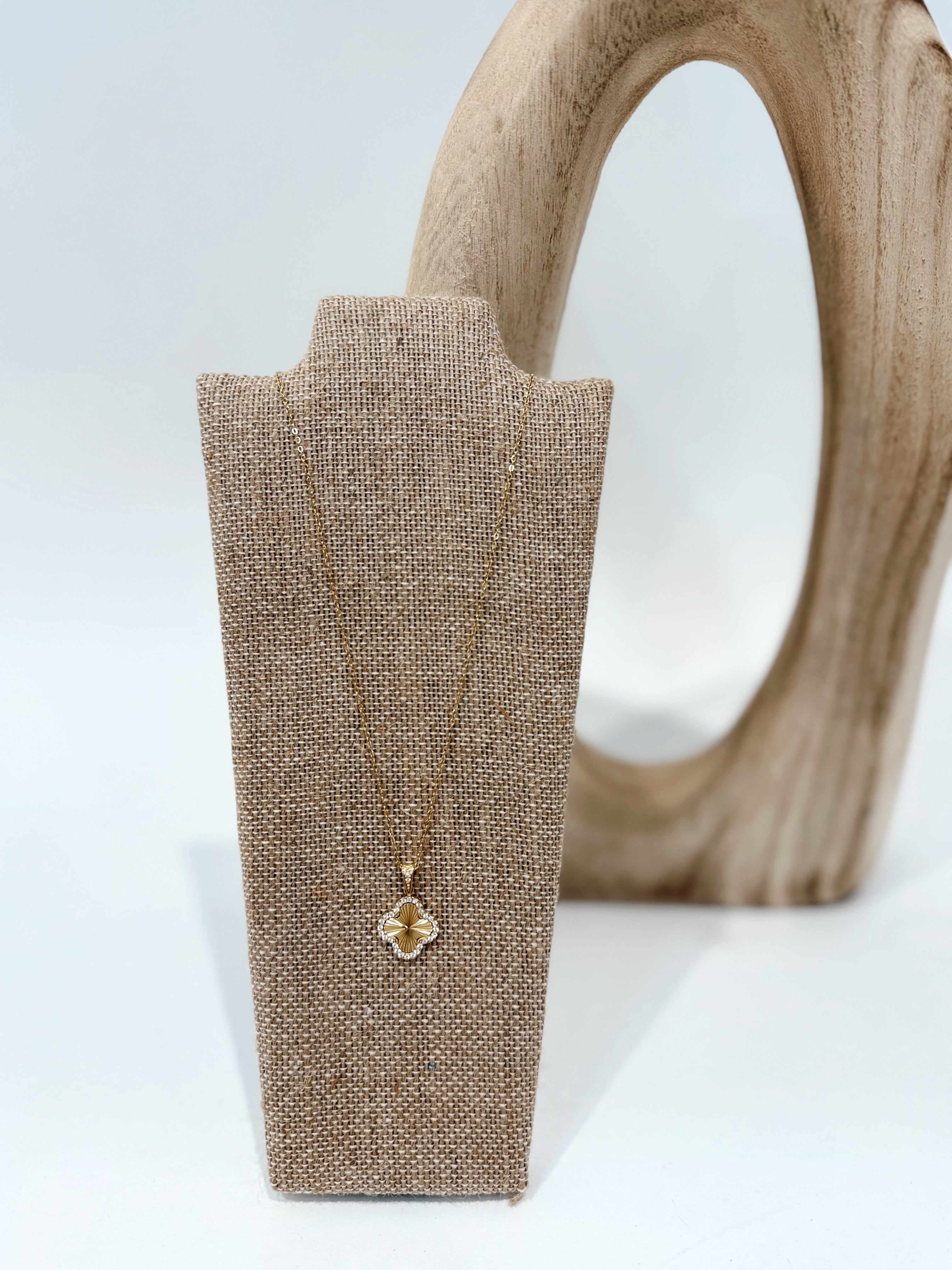 Caroline Hill - Cambridge Clover Necklace