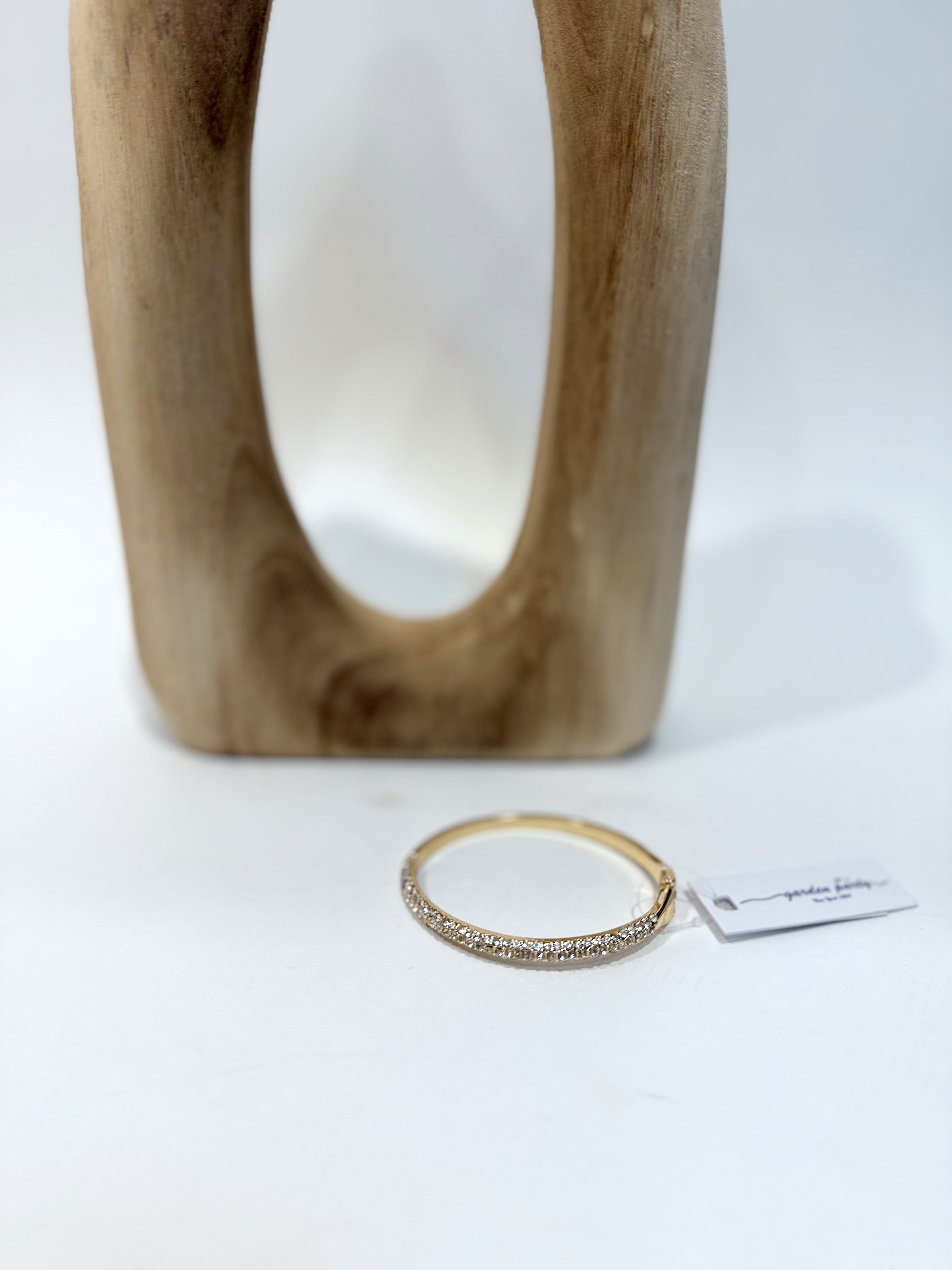 Caroline Hill - Marie CZ Bracelet Gold