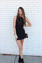 City Life Twisted Mini Dress