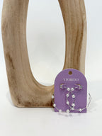 VIOROO Spaced Pearl Hoop Earring