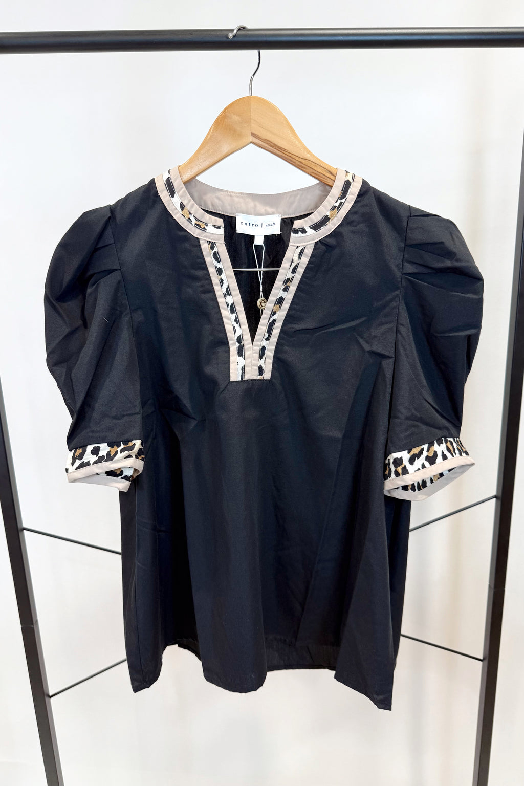 Leave It Leopard Blouse