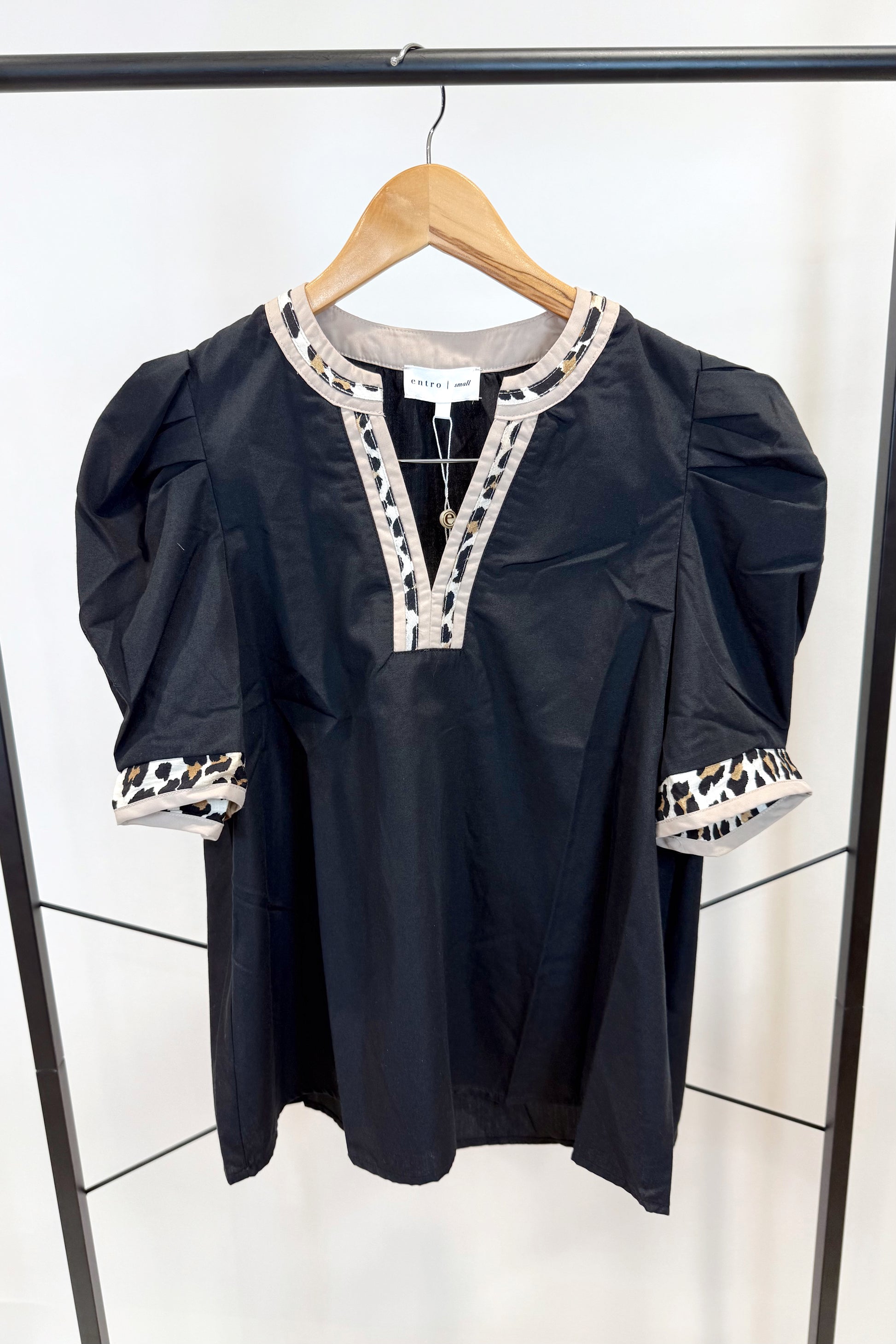 Leave It Leopard Blouse