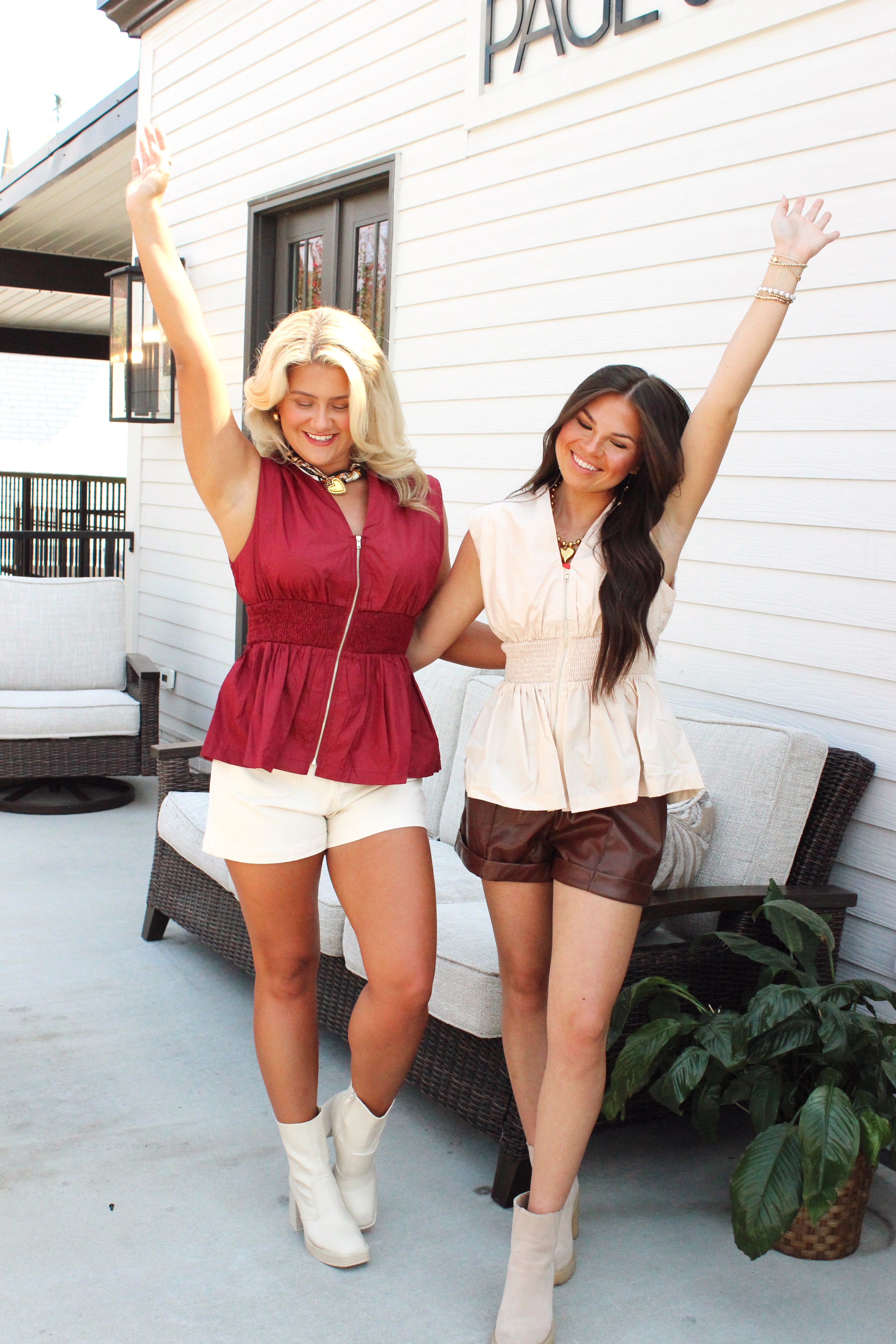 Soda Pop Zipper Top