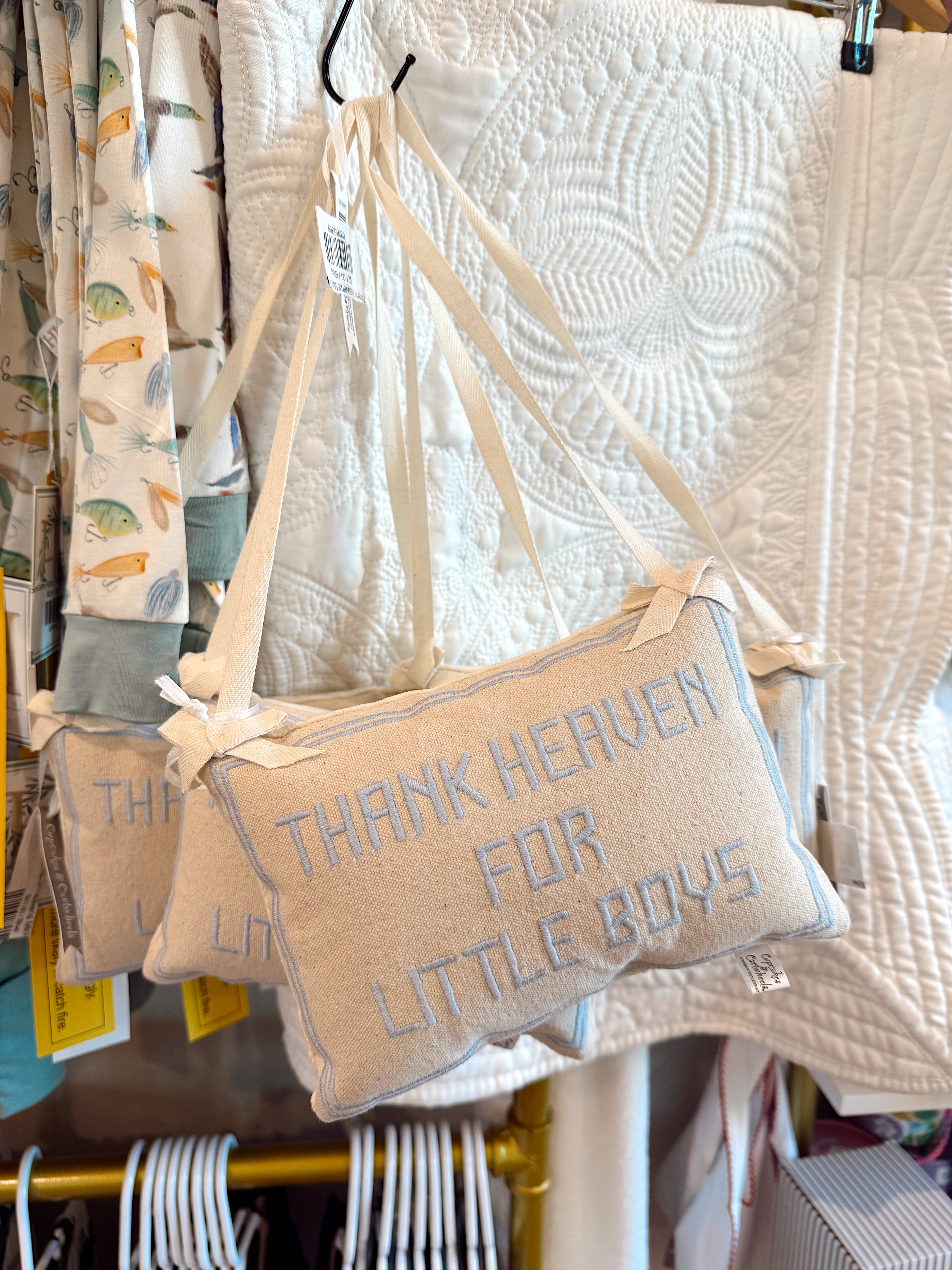 Thank Heavens Mini Pillow