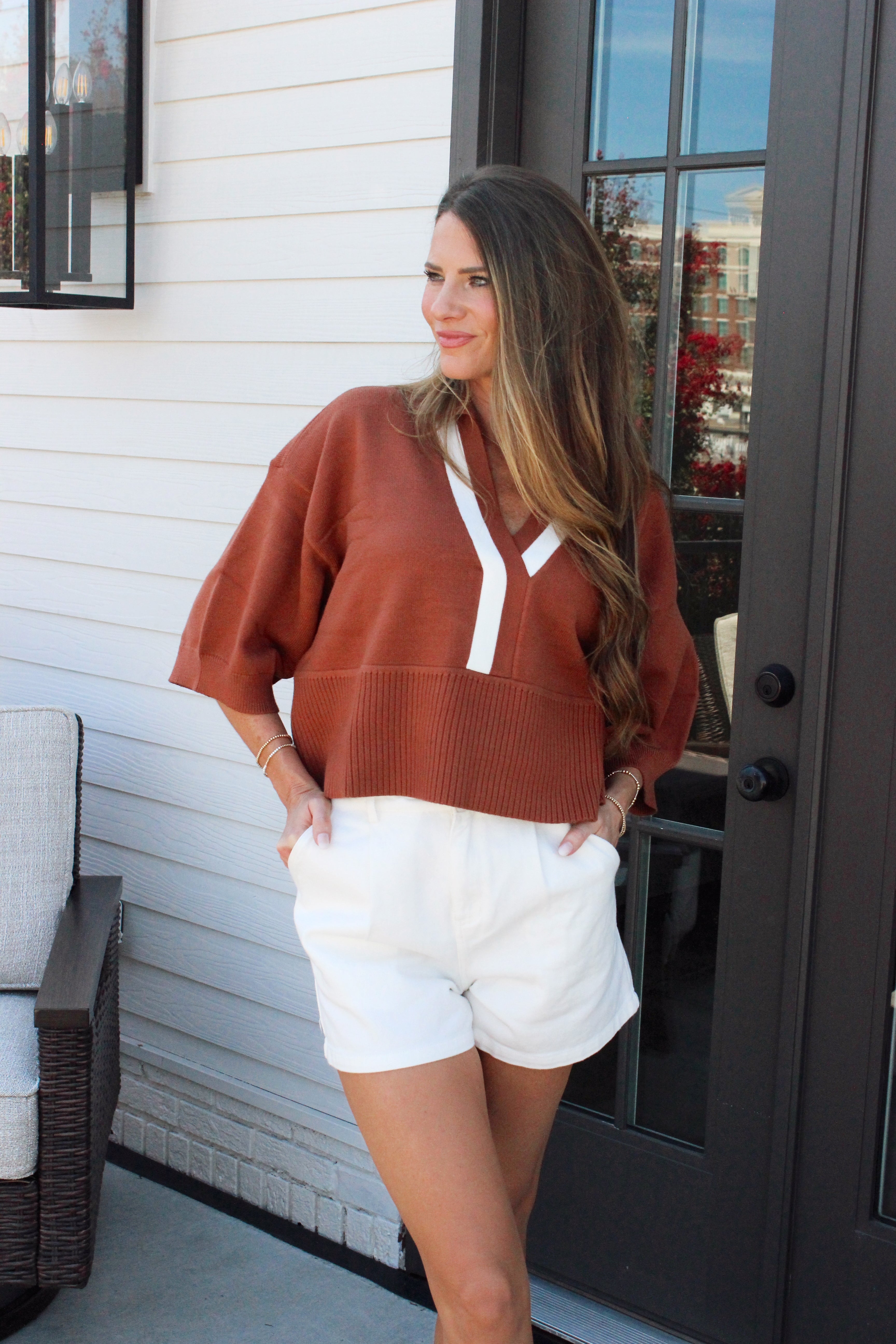 The Preppy Play Knit Top