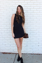City Life Twisted Mini Dress