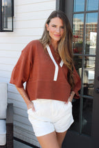 The Preppy Play Knit Top
