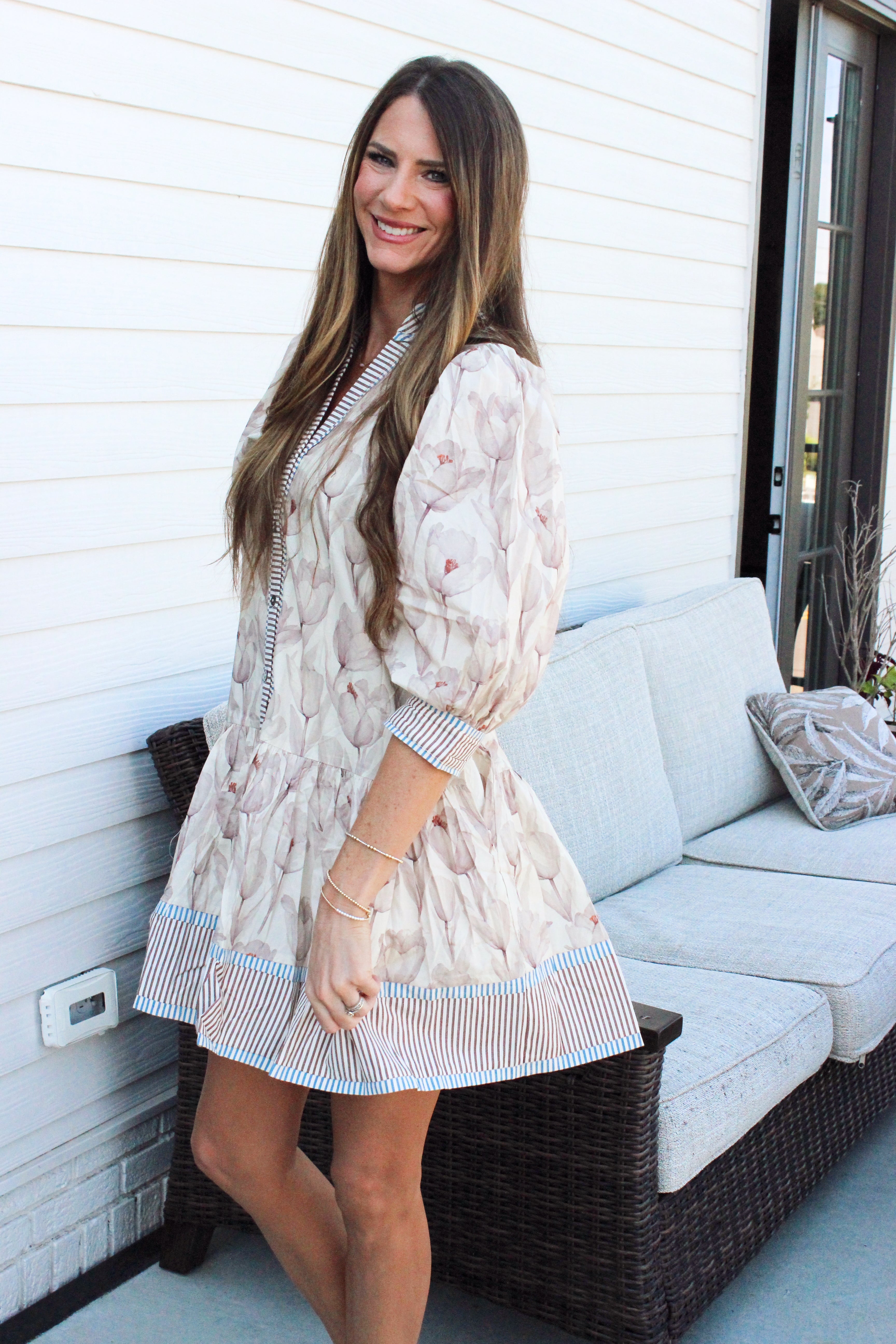 Florally Invited to Fall Dress