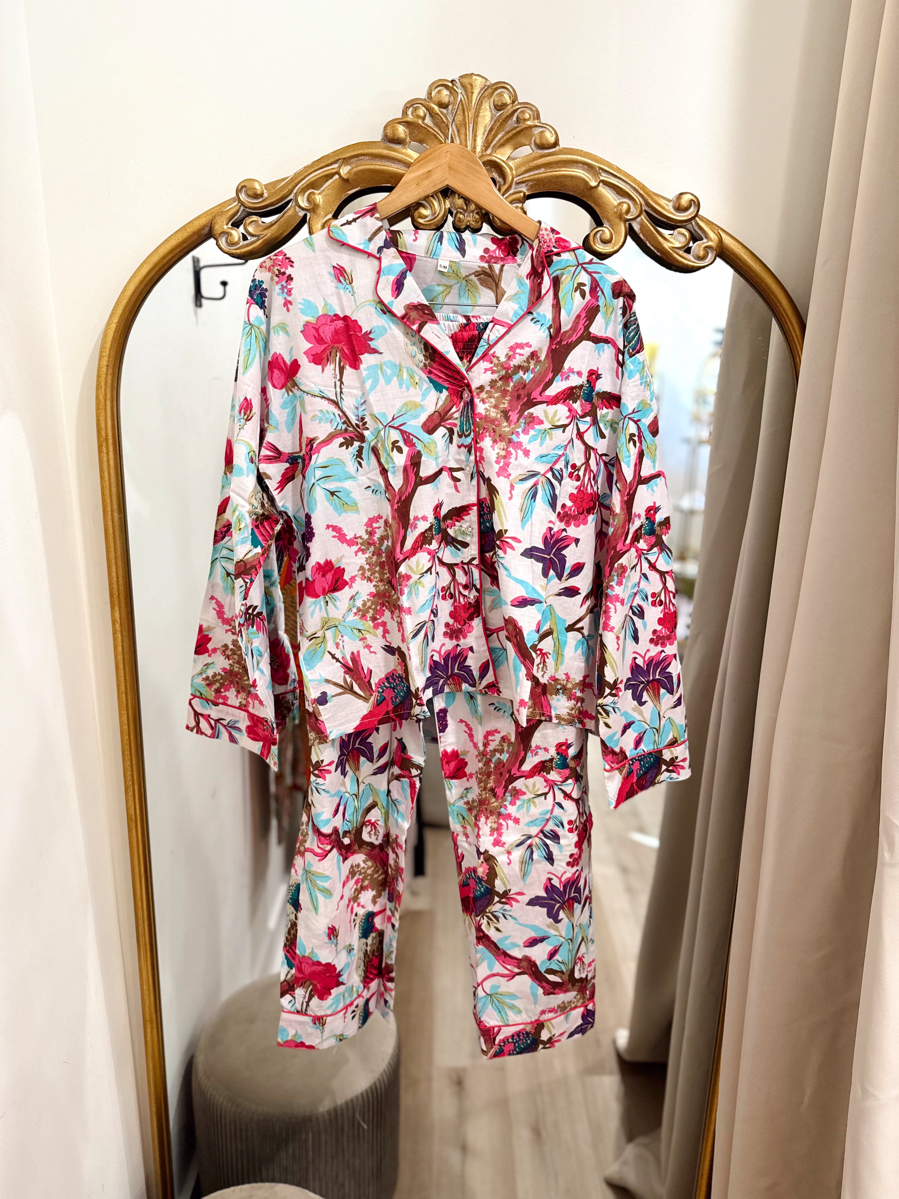 Fierce Button Down Pajamas