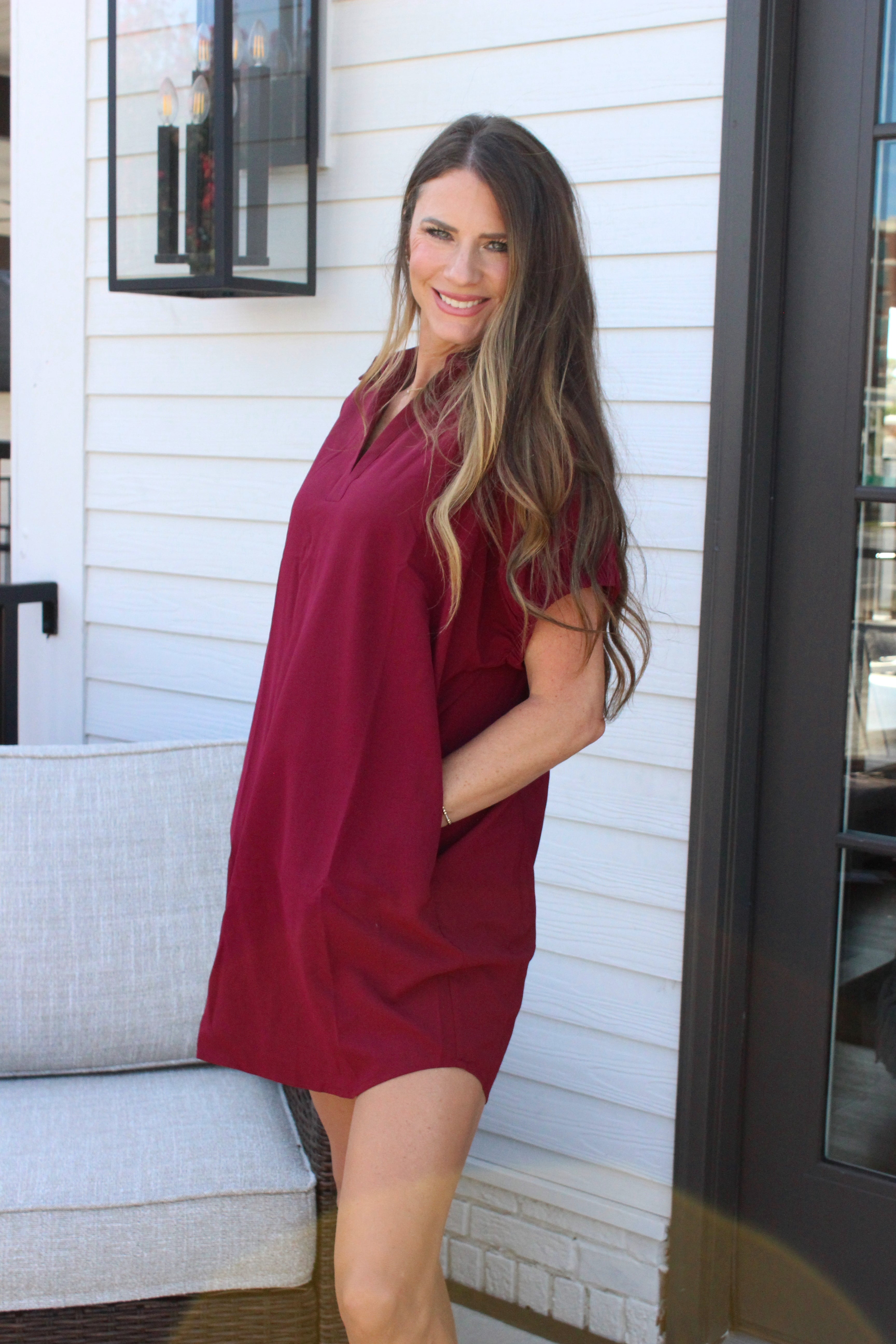 The Sutton Pullover Dress
