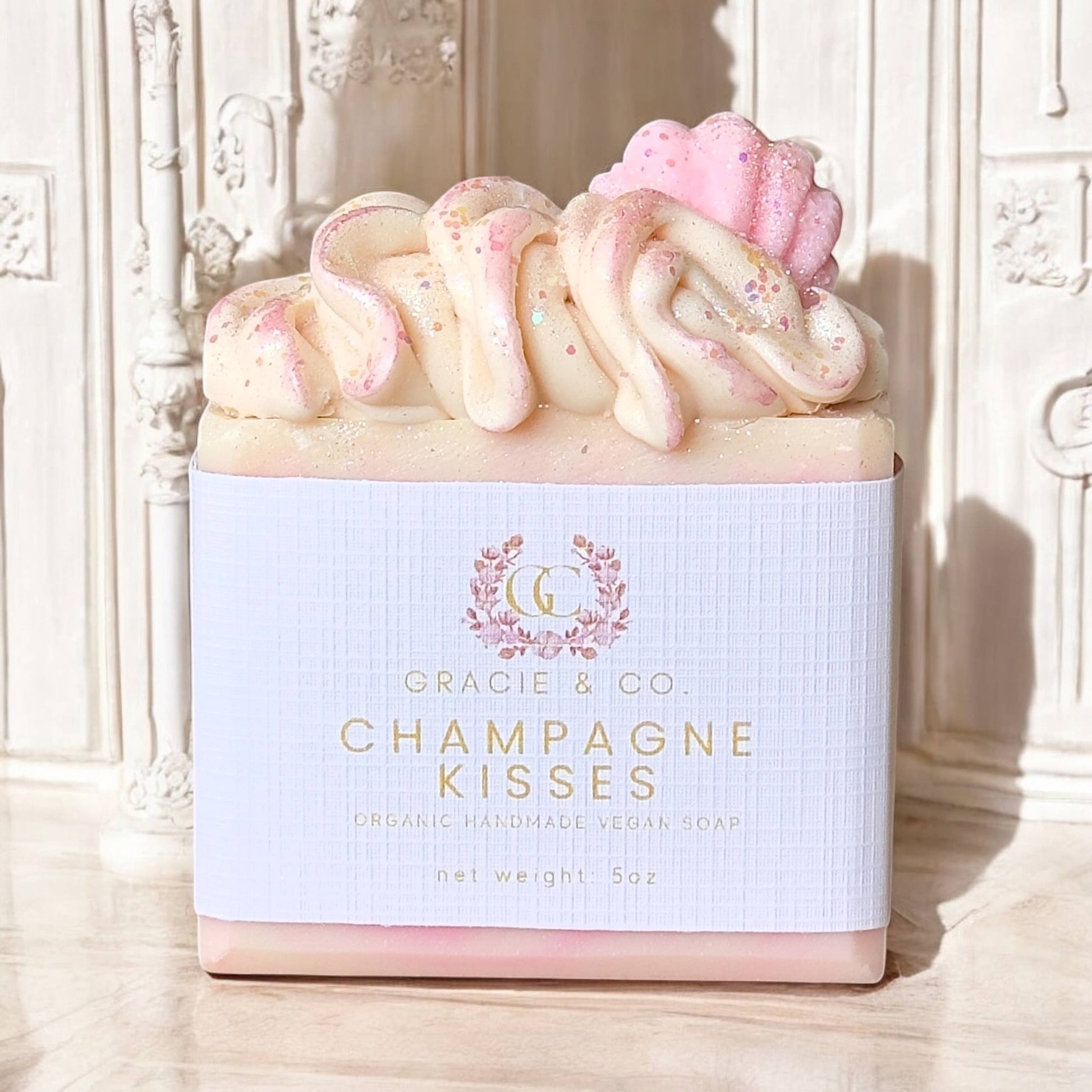 Gracie & Co. 1942 - Over The Top Champagne Kisses Shea Butter Soap