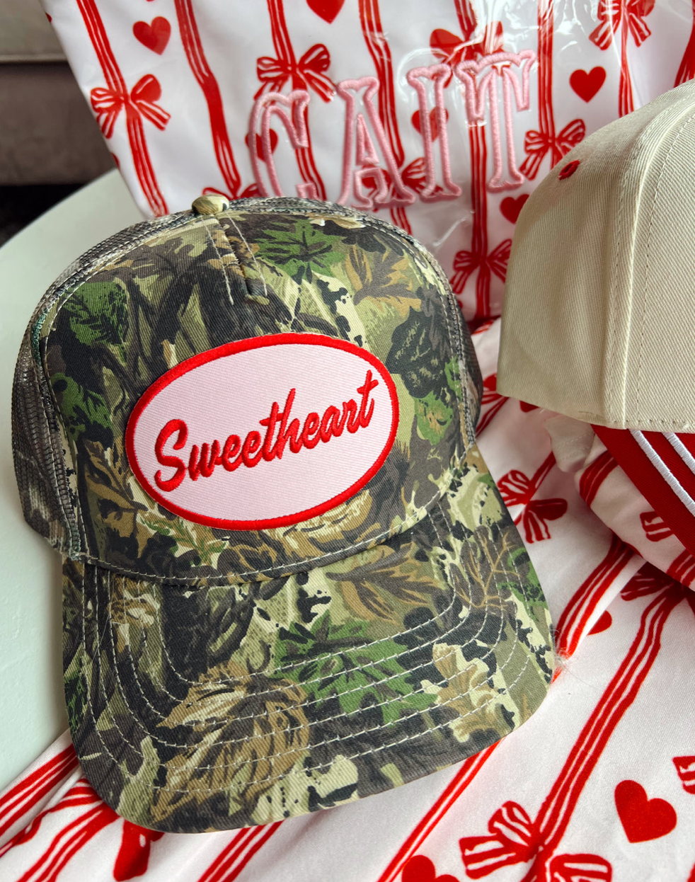 KENZKUSTOMZ - Sweetheart - Camo Vintage Hat