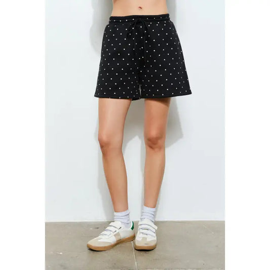 Bambi Polka Dot Sweat Short Set