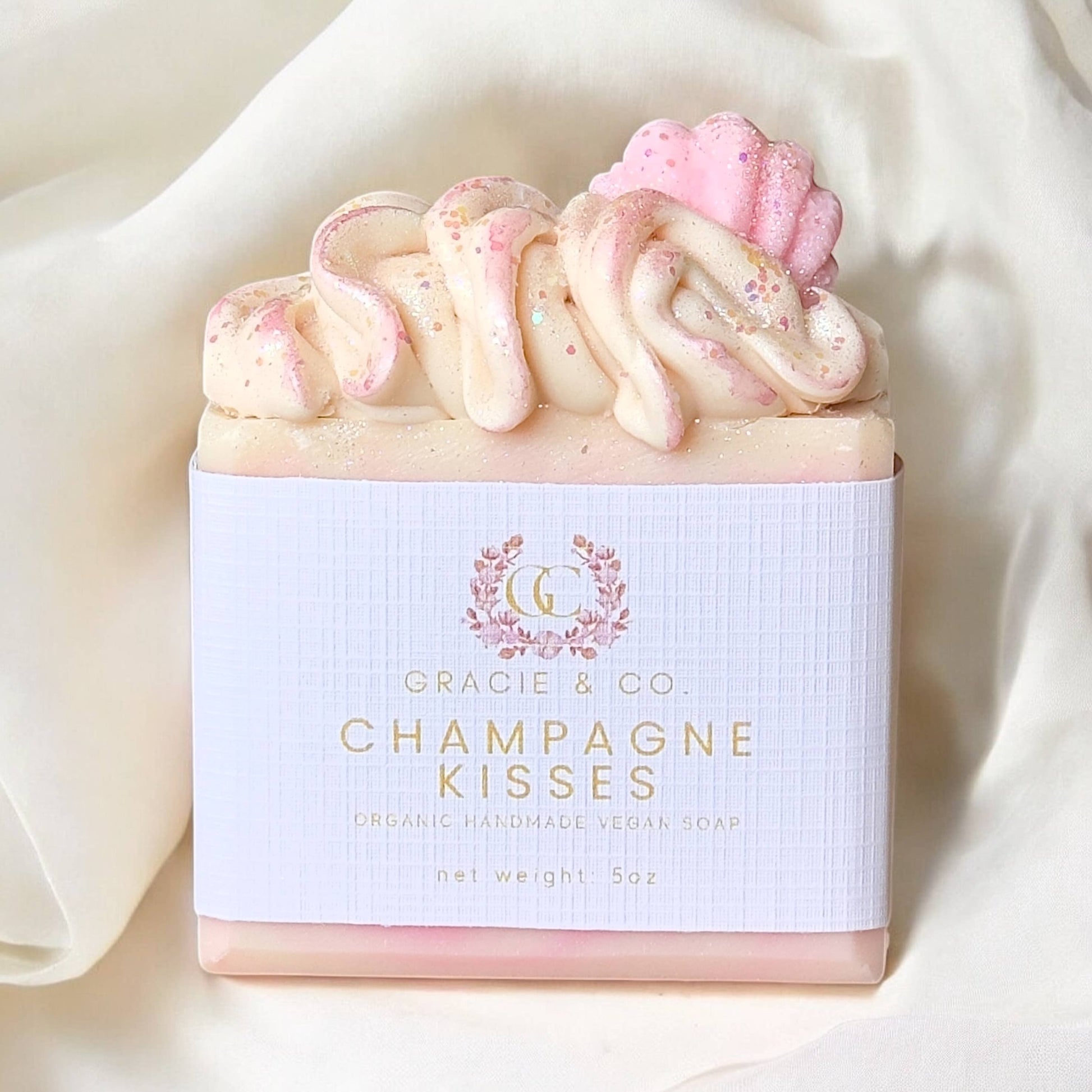 Gracie & Co. 1942 - Over The Top Champagne Kisses Shea Butter Soap