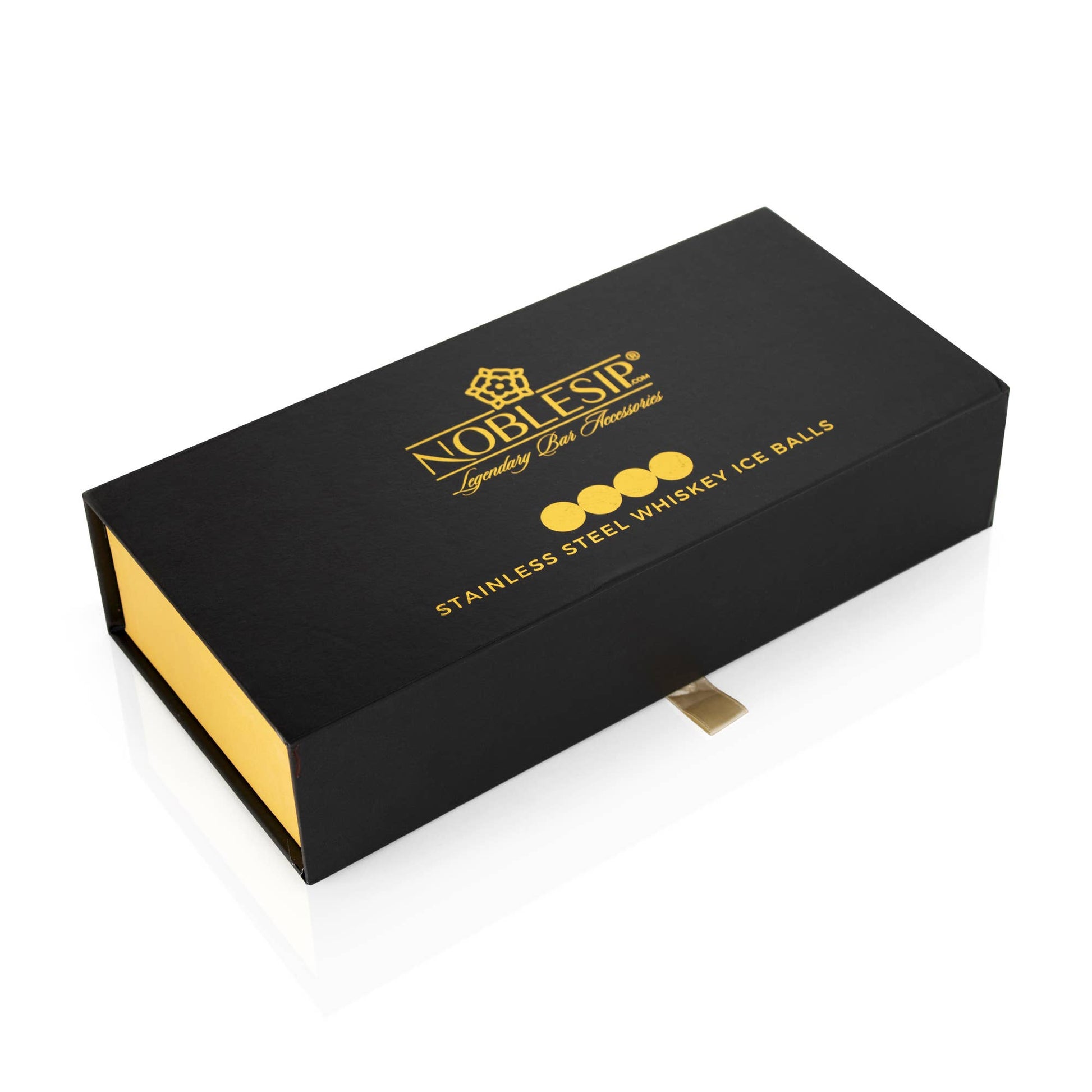 NOBLESIP - Whiskey INNOVATIVE Chilling Ice Balls Set, Father's Day gift