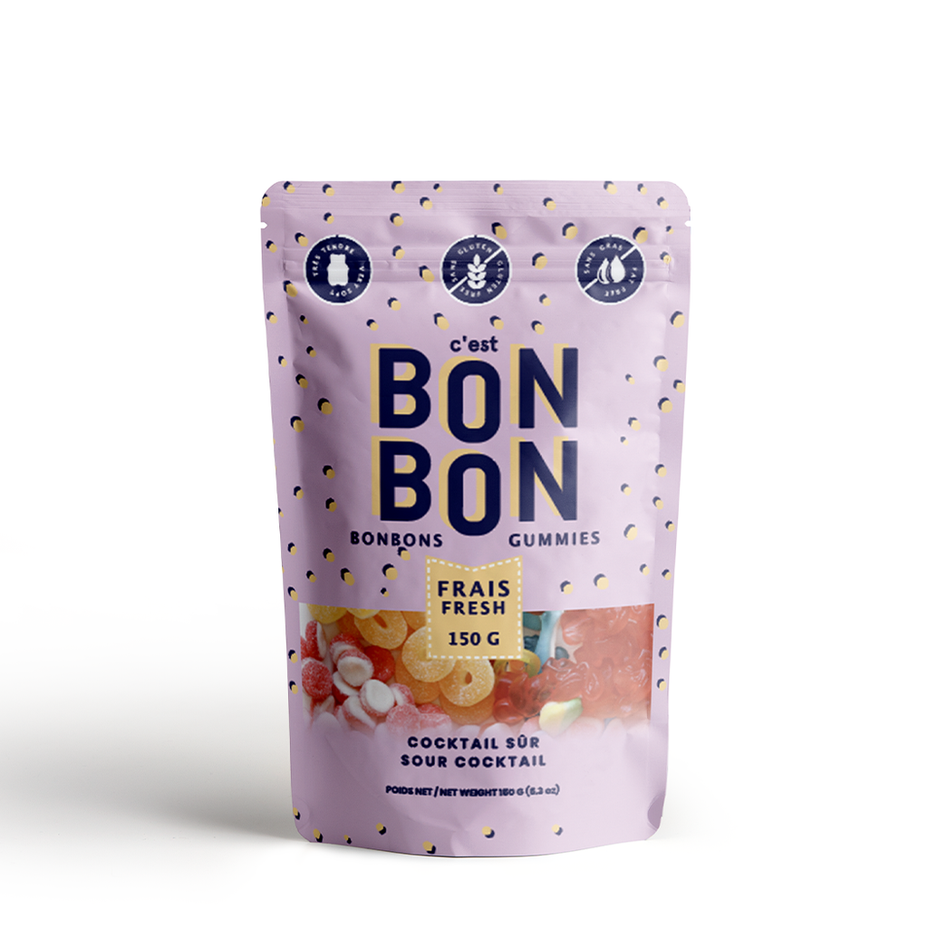 La boîte à bonbons - Sour Cocktail - Gummy Candies
