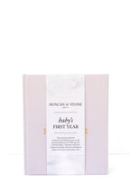 Duncan & Stone Paper Co. - Baby's First Year Memory Book & Photo Album | Mother's Day: Sky Blue