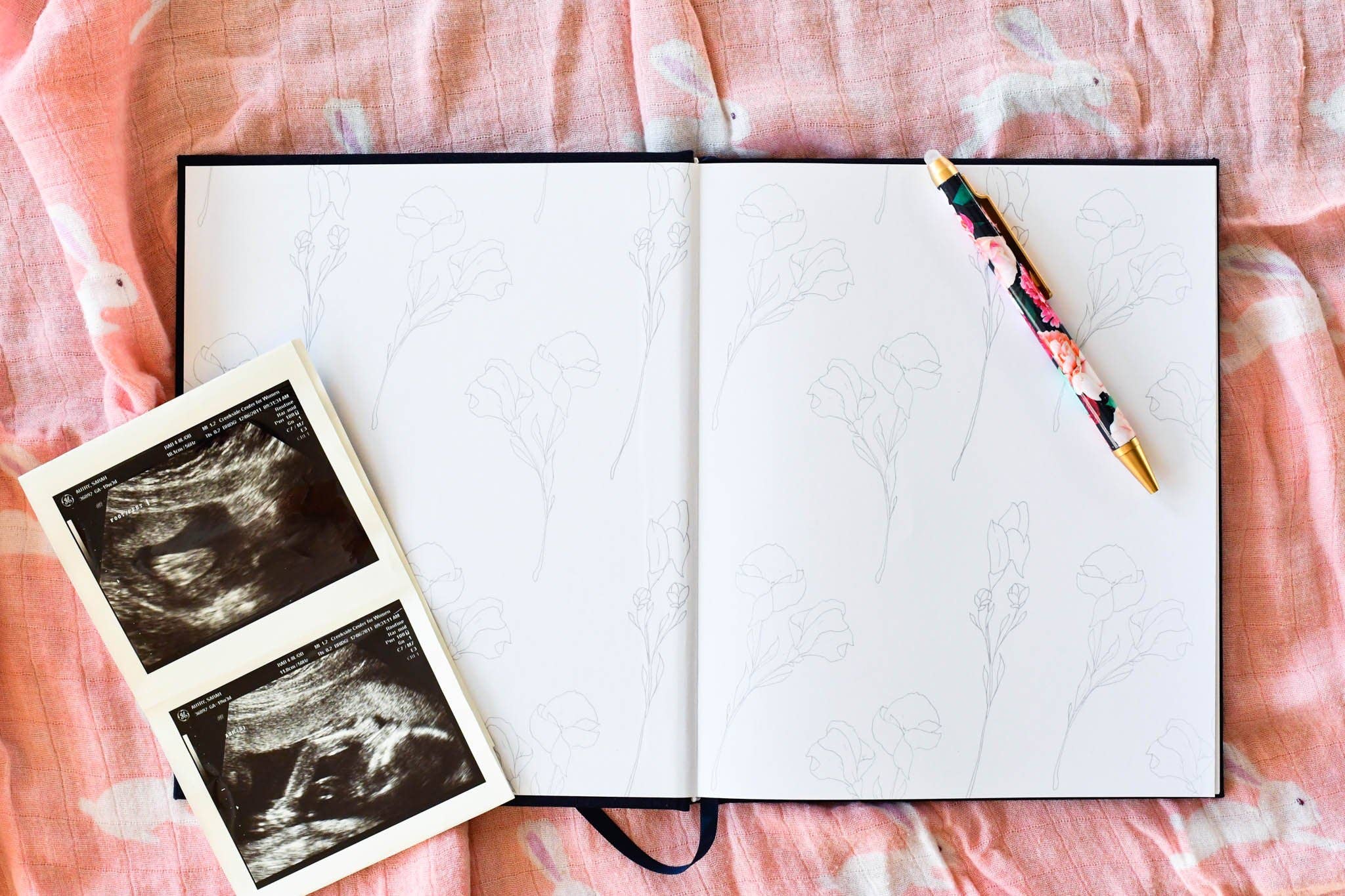Duncan & Stone Paper Co. - Dear Baby: A Pregnancy Prayer Journal & Memory Book for Moms: Ivory