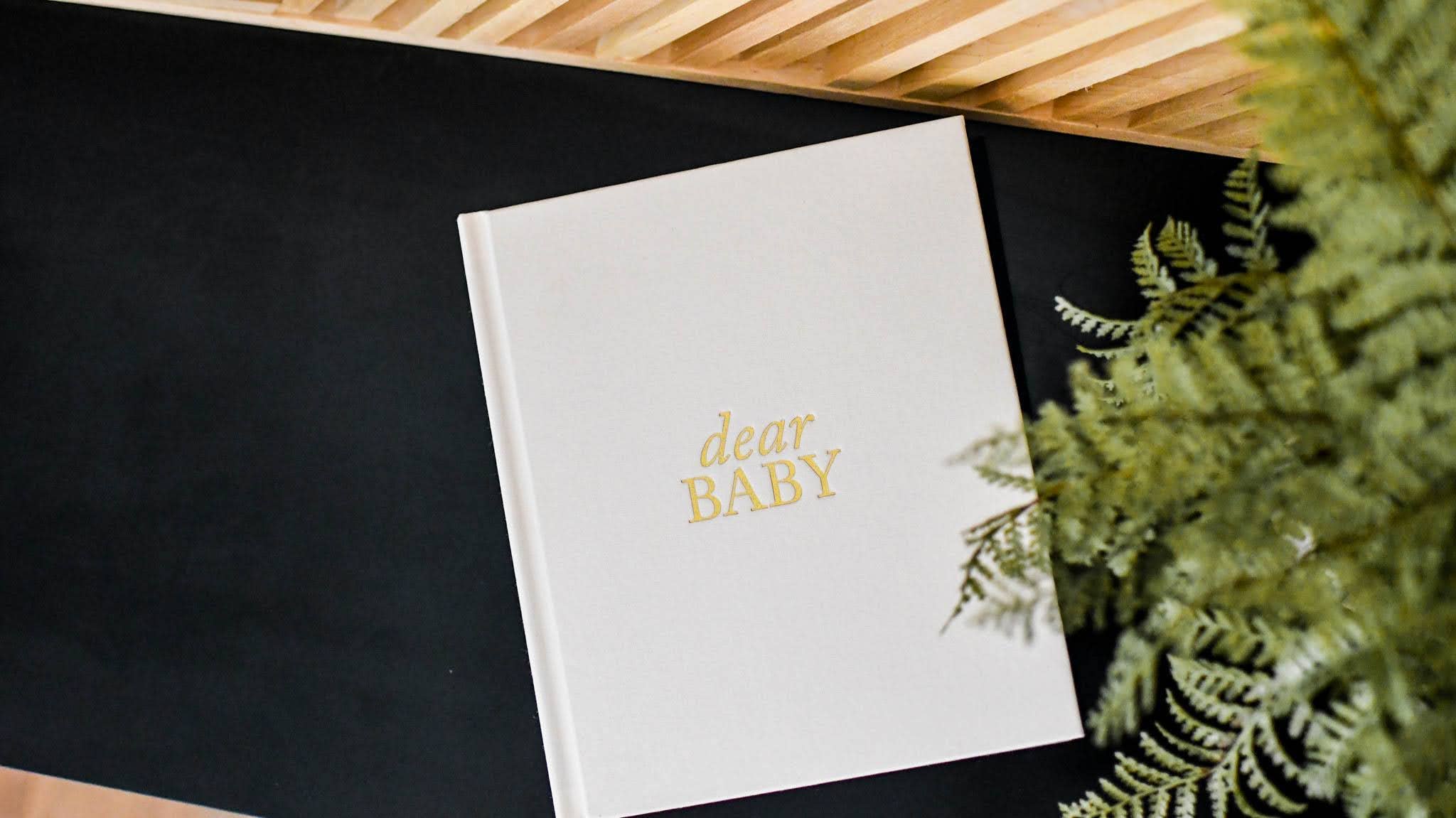Duncan & Stone Paper Co. - Dear Baby: A Pregnancy Prayer Journal & Memory Book for Moms: Ivory