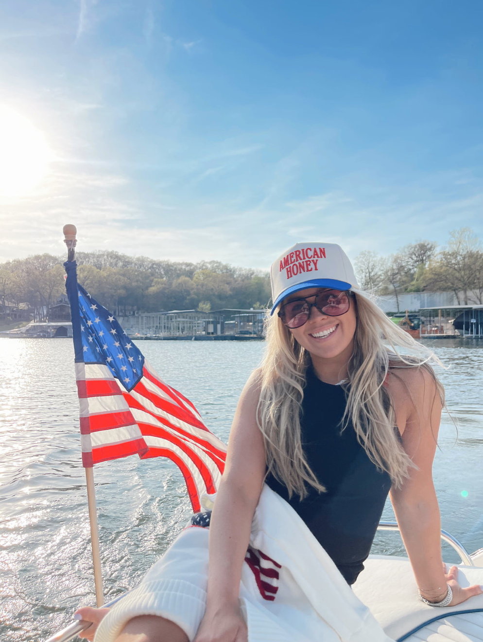 KENZKUSTOMZ - American Honey Vintage Trucker Hat