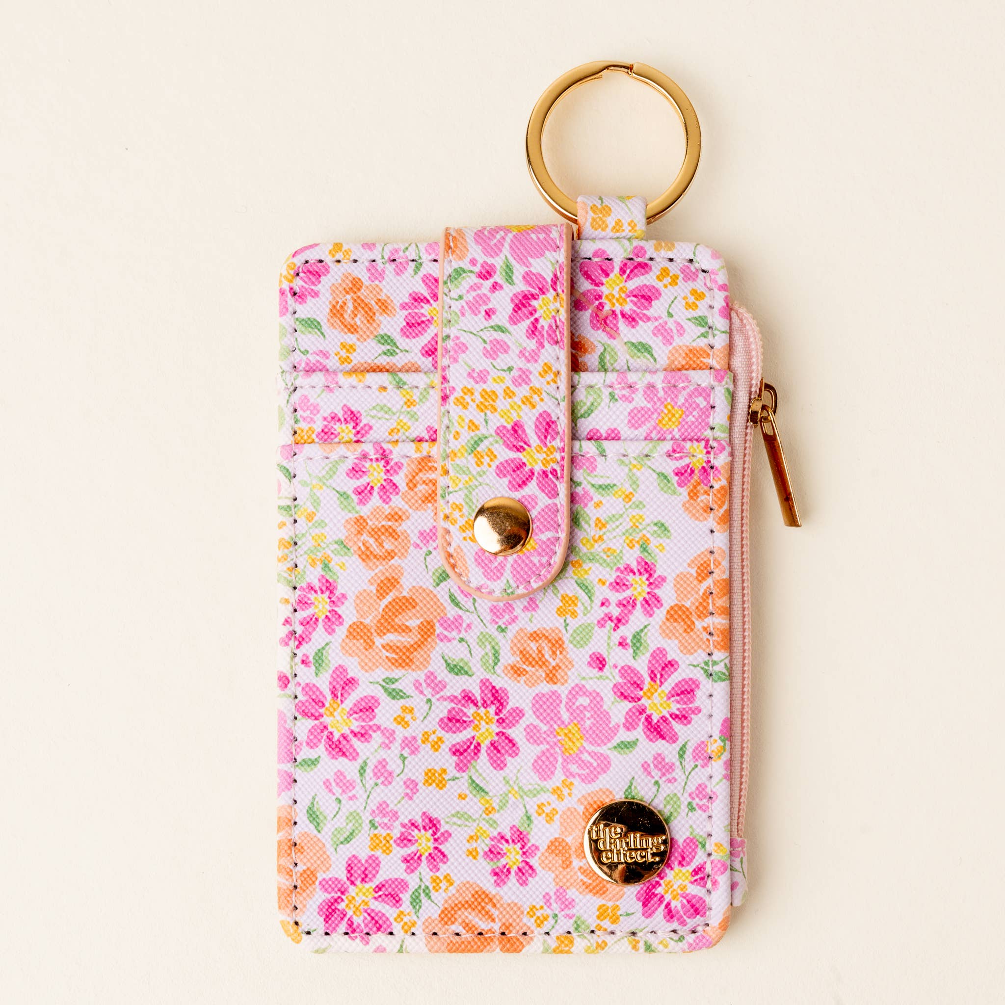 The Darling Effect - Keychain Wallet-Secret Garden Pink