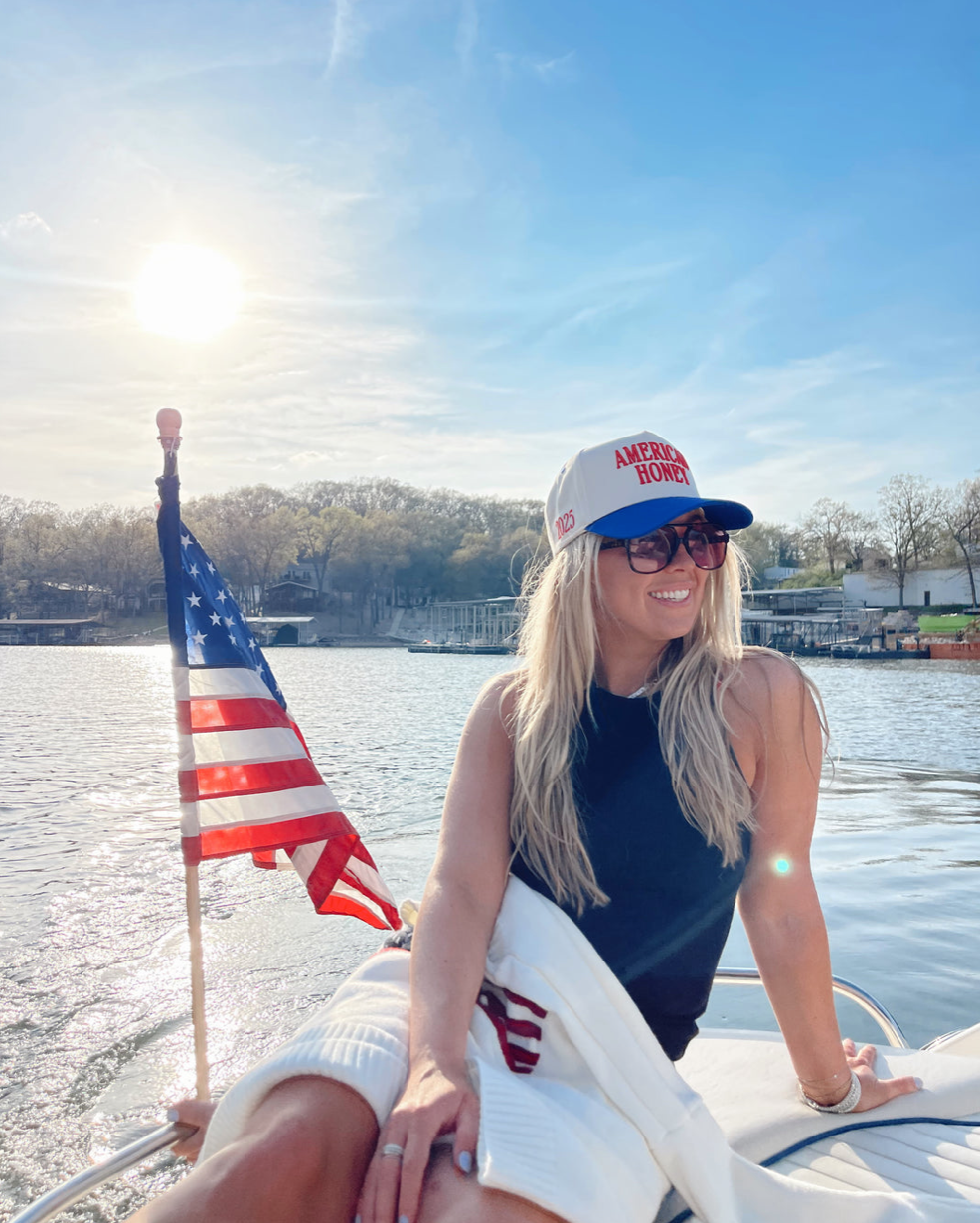 KENZKUSTOMZ - American Honey Vintage Trucker Hat