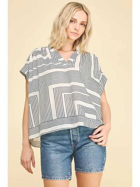 City Lines Blouse