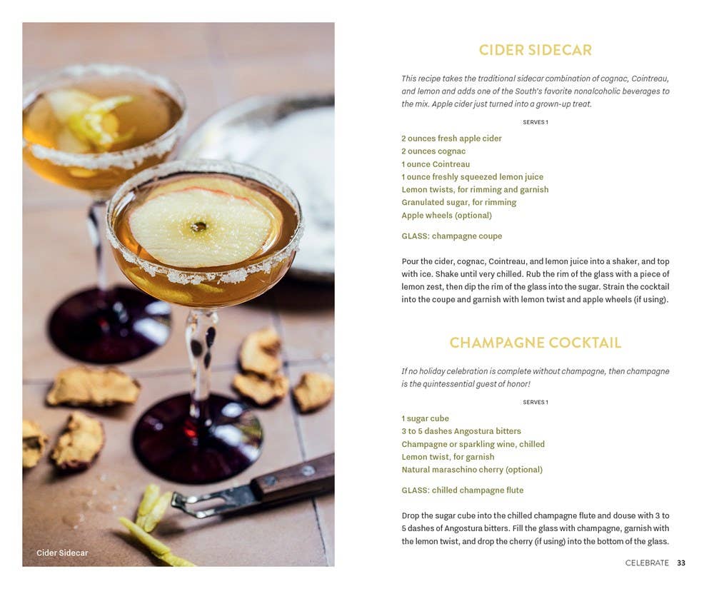 Gibbs Smith - Cocktails, Southern Style: Pours, Drinks, Sips, and Bites
