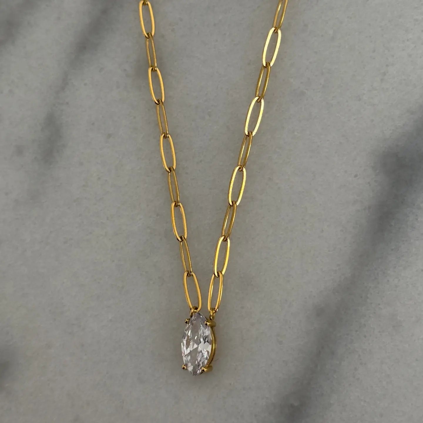 Chan Sutt Pearls - Gold + Diamond Pendant Necklace