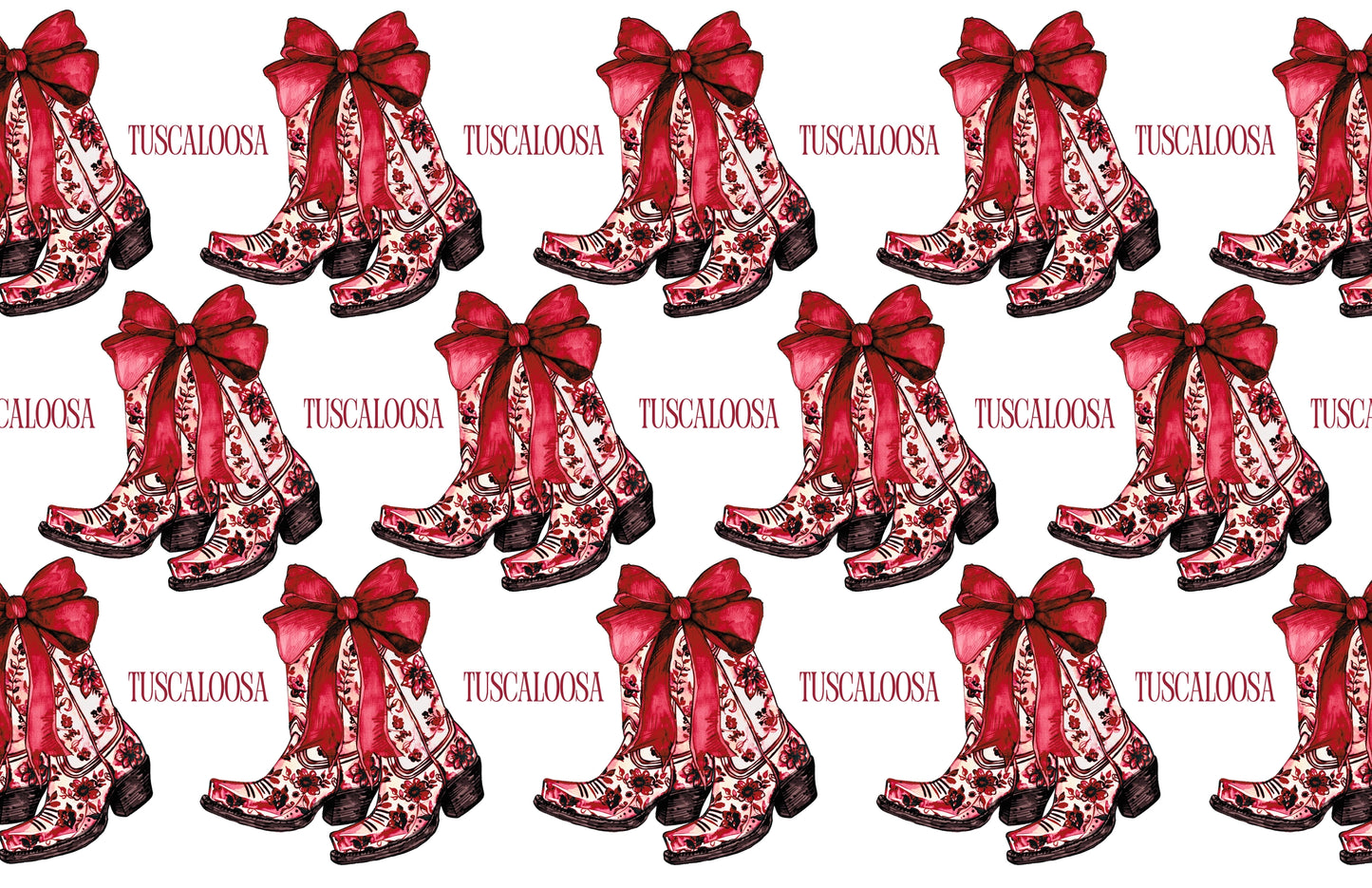 11 x 17 Gameday Tuscaloosa Insert Set of 10