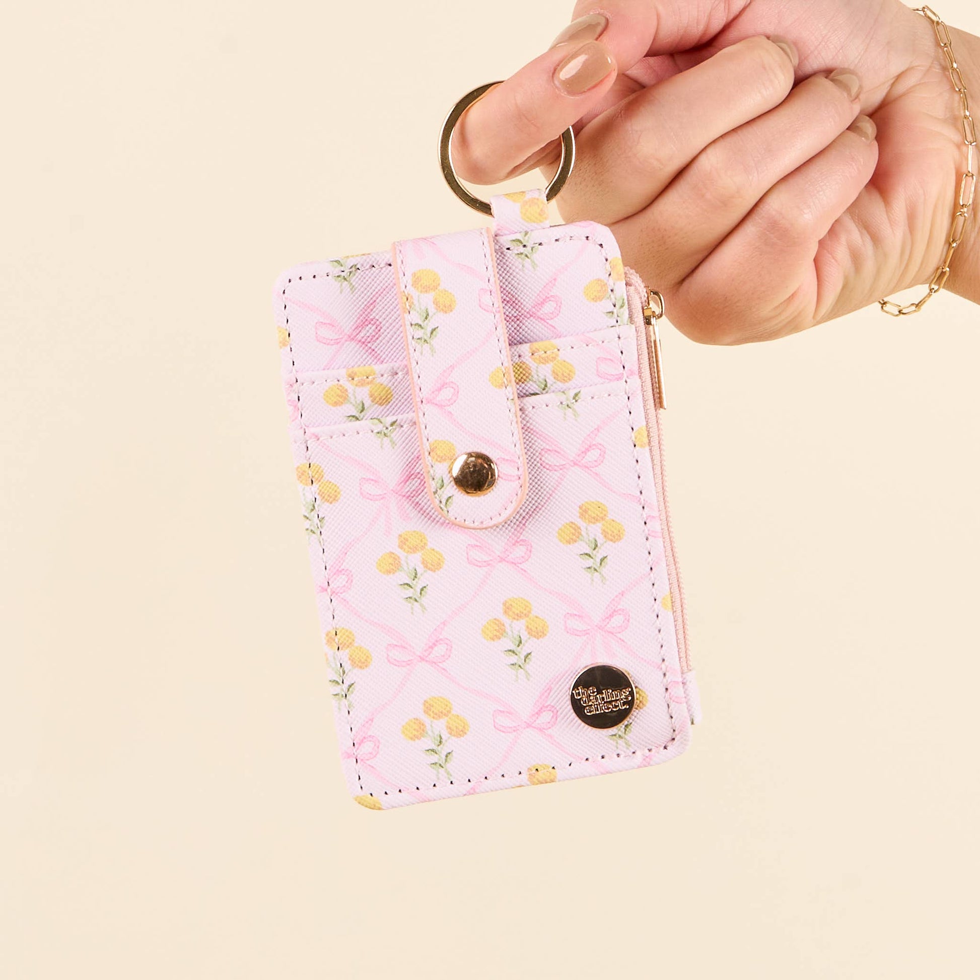 The Darling Effect - Keychain Wallet-Marigold Lane Pink