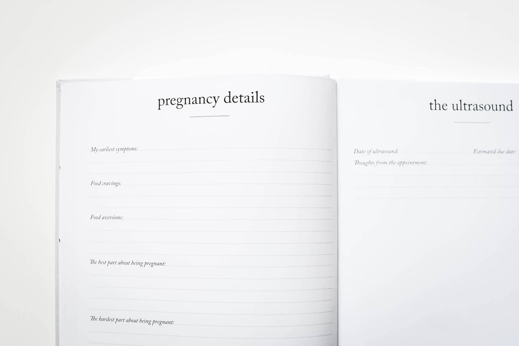 Duncan & Stone Paper Co. - Baby's First Year Memory Book & Photo Album | Mother's Day: Lilac