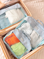 KENZKUSTOMZ - 3 Piece Packing Cube Set: Coral