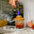 NOBLESIP - Wood Chips for Cocktail and Food Smokers, Bar gift case 4pcs