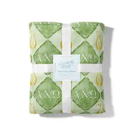 Alpha Chi Omega Flannel Fleece Blanket