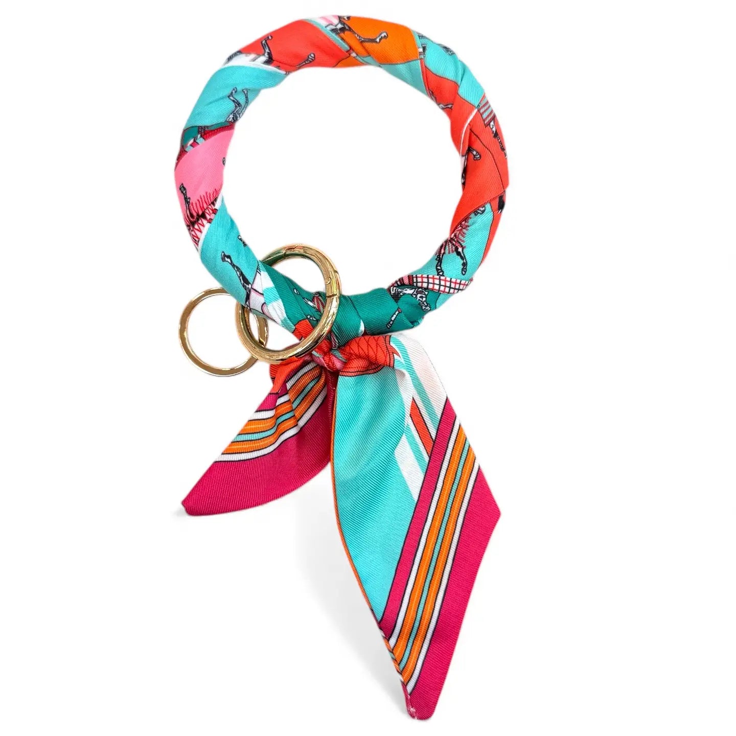 The "It Girl Scarf Keychain