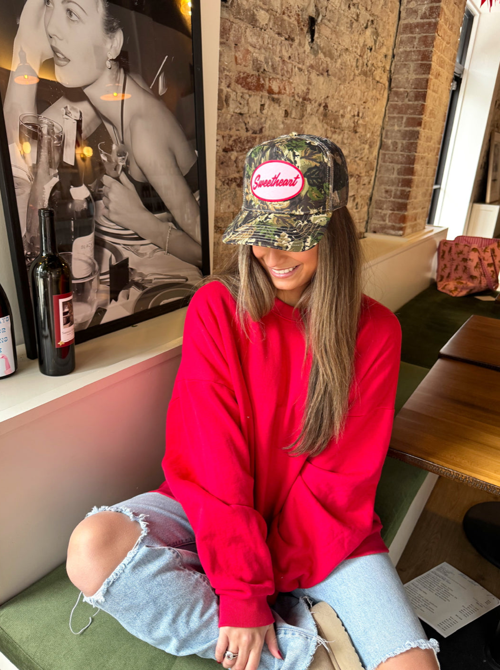 KENZKUSTOMZ - Sweetheart - Camo Vintage Hat