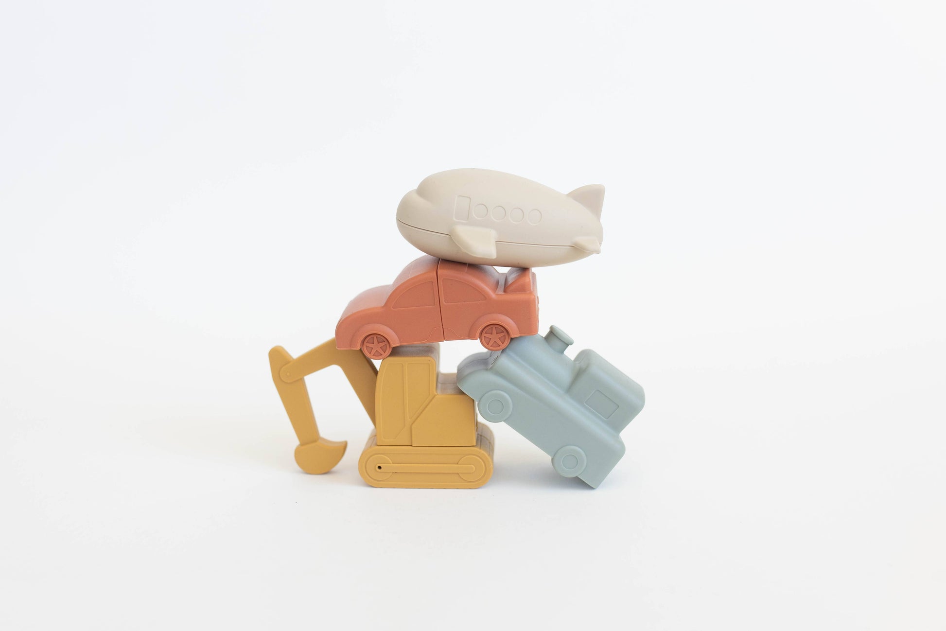 Brooklyn Neutral - Vehicle Bath Toy Set