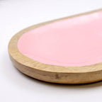 The Royal Standard - Hogan Serving Tray   Natural/Pink   15.75x8x1
