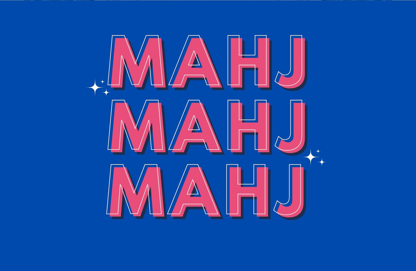 11 x 17 Mahjong Madness Insert Set of 10