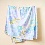 The Darling Effect - XL Quick-Dry Beach Towel-Beyond Blooms Blue Green