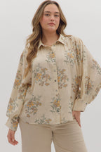 Rustic Fall Plus Blouse