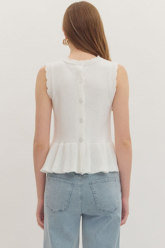 The Tinzie Sweater Blouse