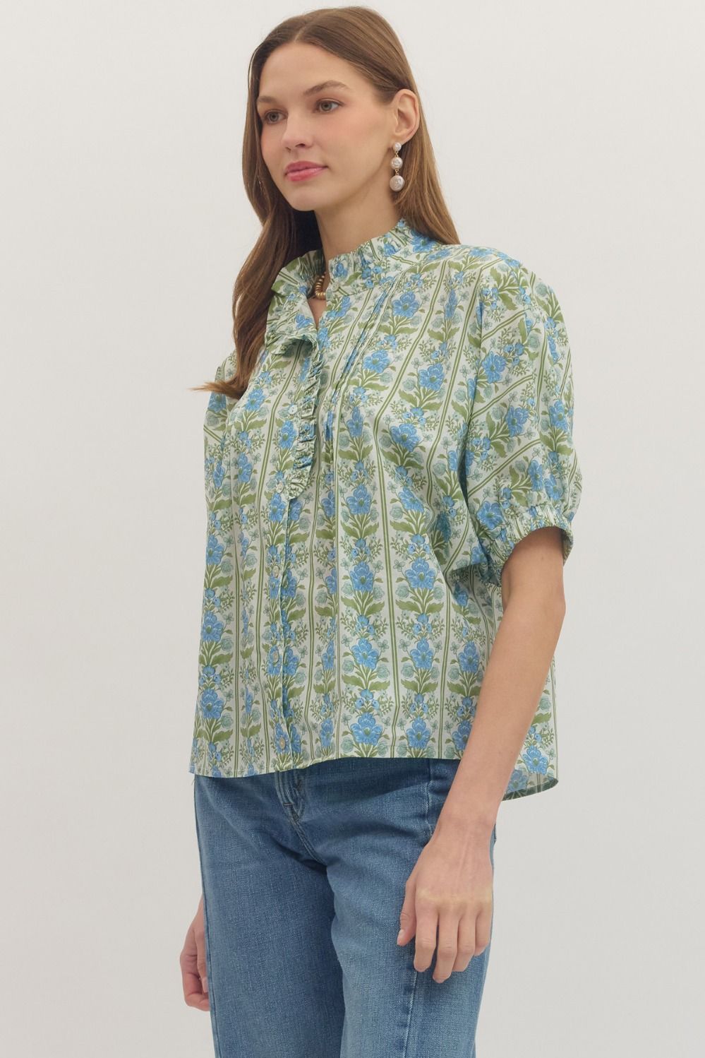 The Botanical Breeze Blouse